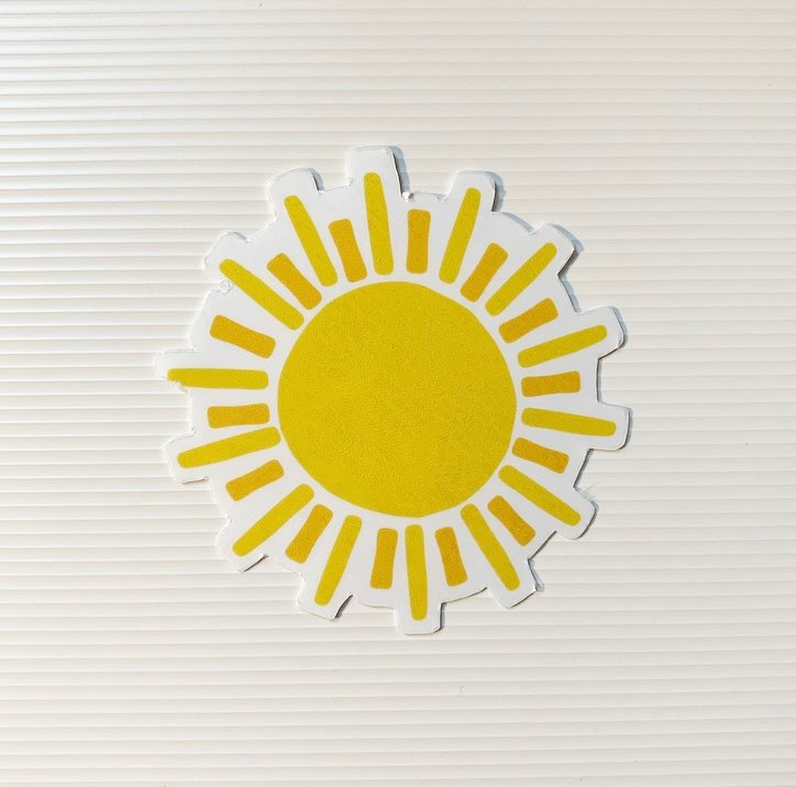 Sun Sticker - STICKERS BY KAY